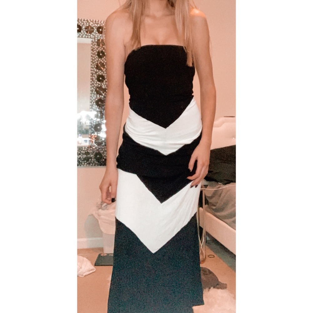 ☀️Summer strapless maxi dress